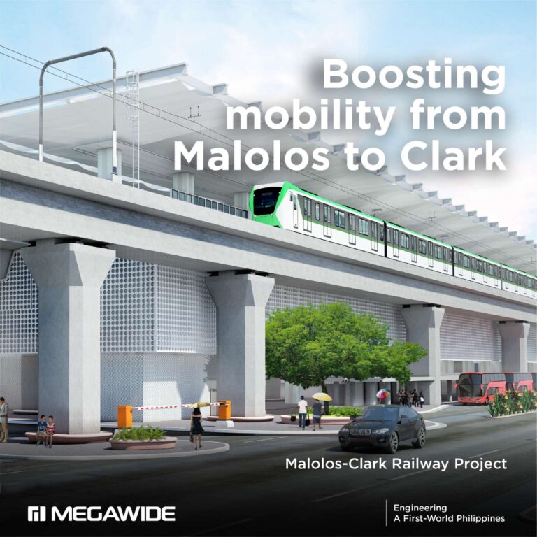Megawide to start construction of Malolos-Clark Railway project